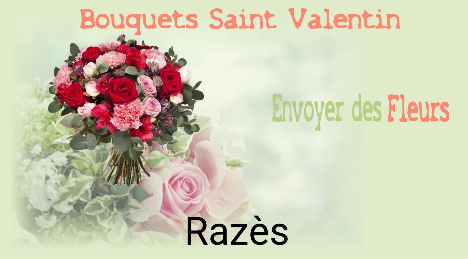 Roses de Saint-Valentin livrées à Razès